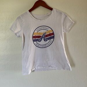 vintage coffee shop shirt | size: M